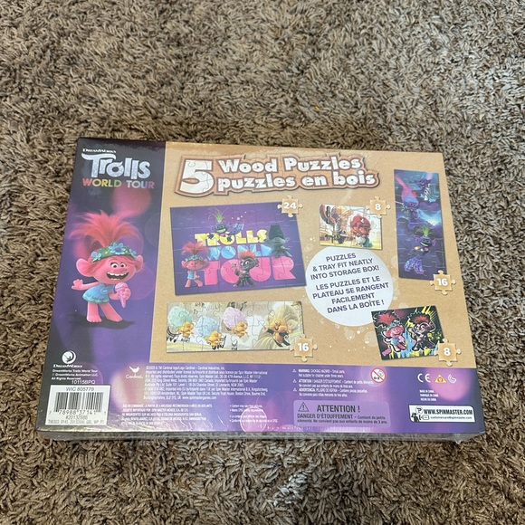 NEW Trolls World Tour Puzzle Set - Picture 5 of 6